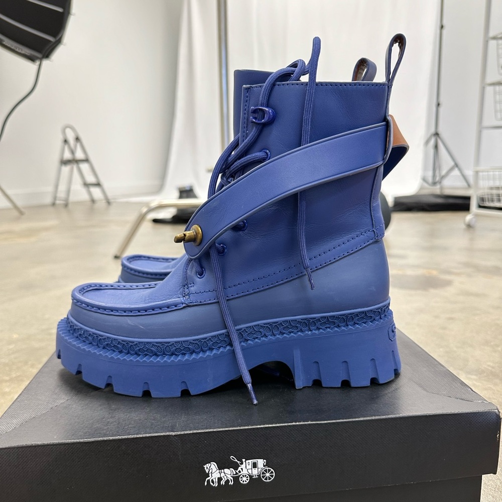 coach duck style boots